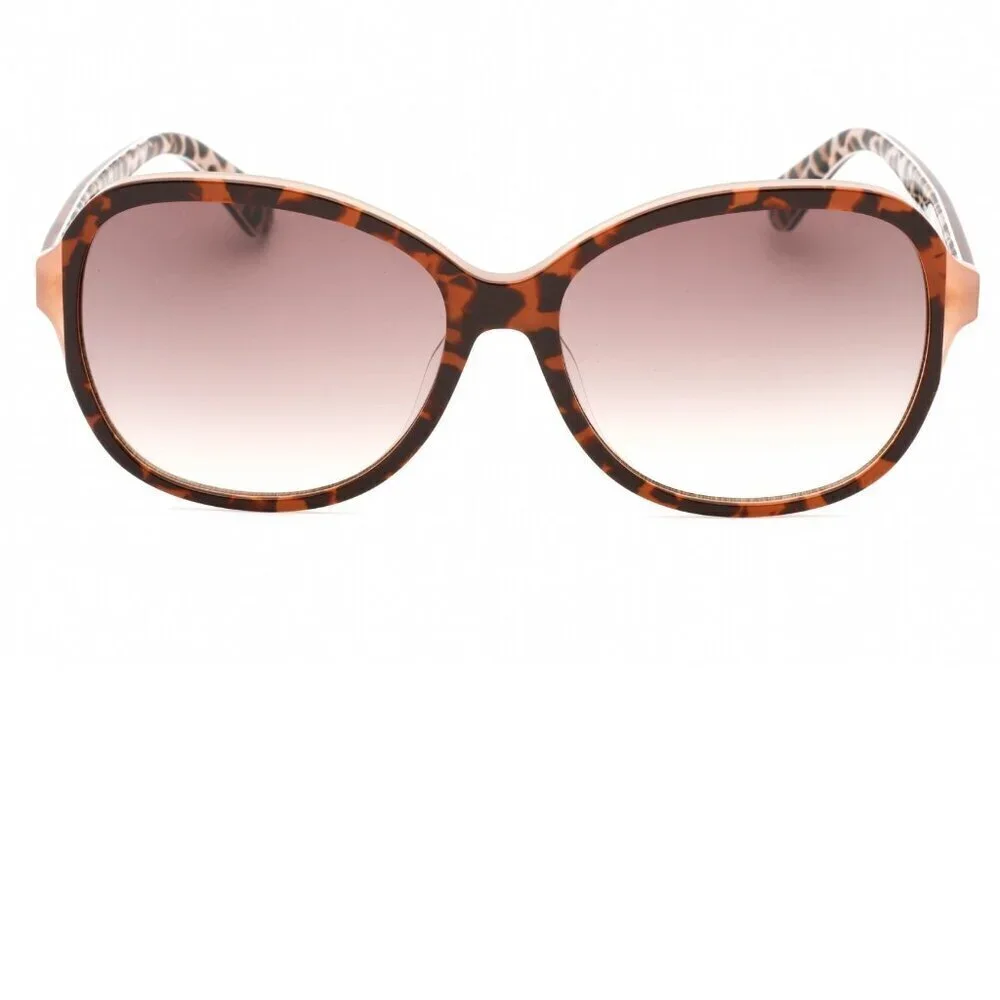 Kate Spade Tamera Havana Round Sunglasses Brand New in Case